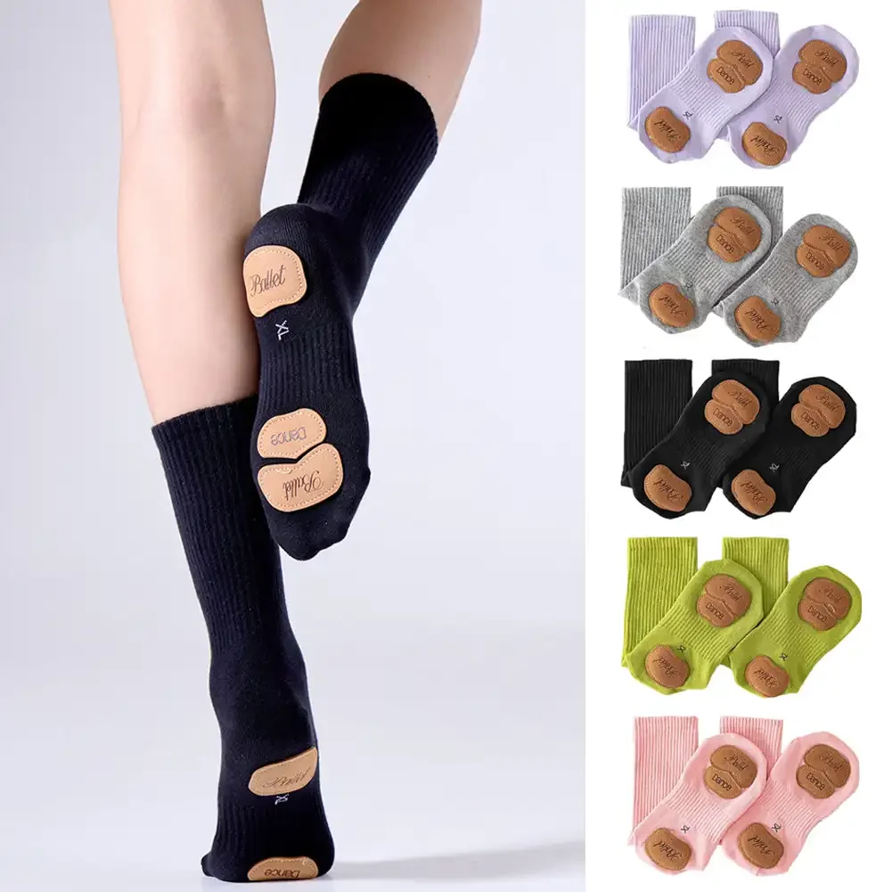 Pilates Yoga Ballet - Non Slip Modern Dance Yoga Socks