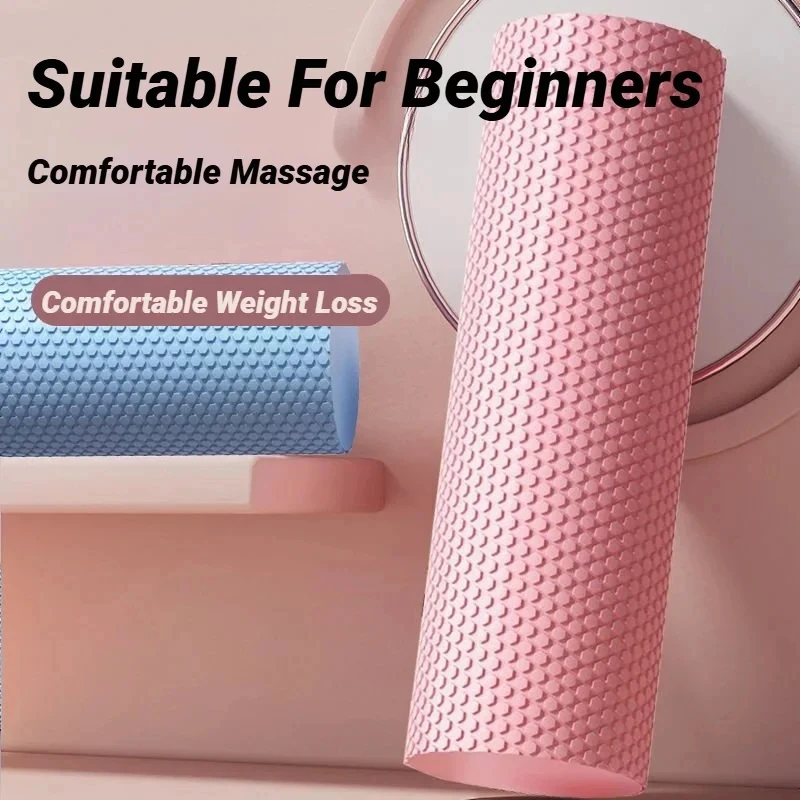 Pilates Yoga Workout - Hexagonal EVA Foam Yoga Roller, 10cm