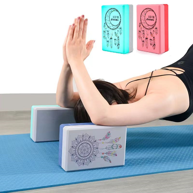 Two Colors EVA Yoga Blocks Gym - Pilates Yoga Block Exercises 评论和价格