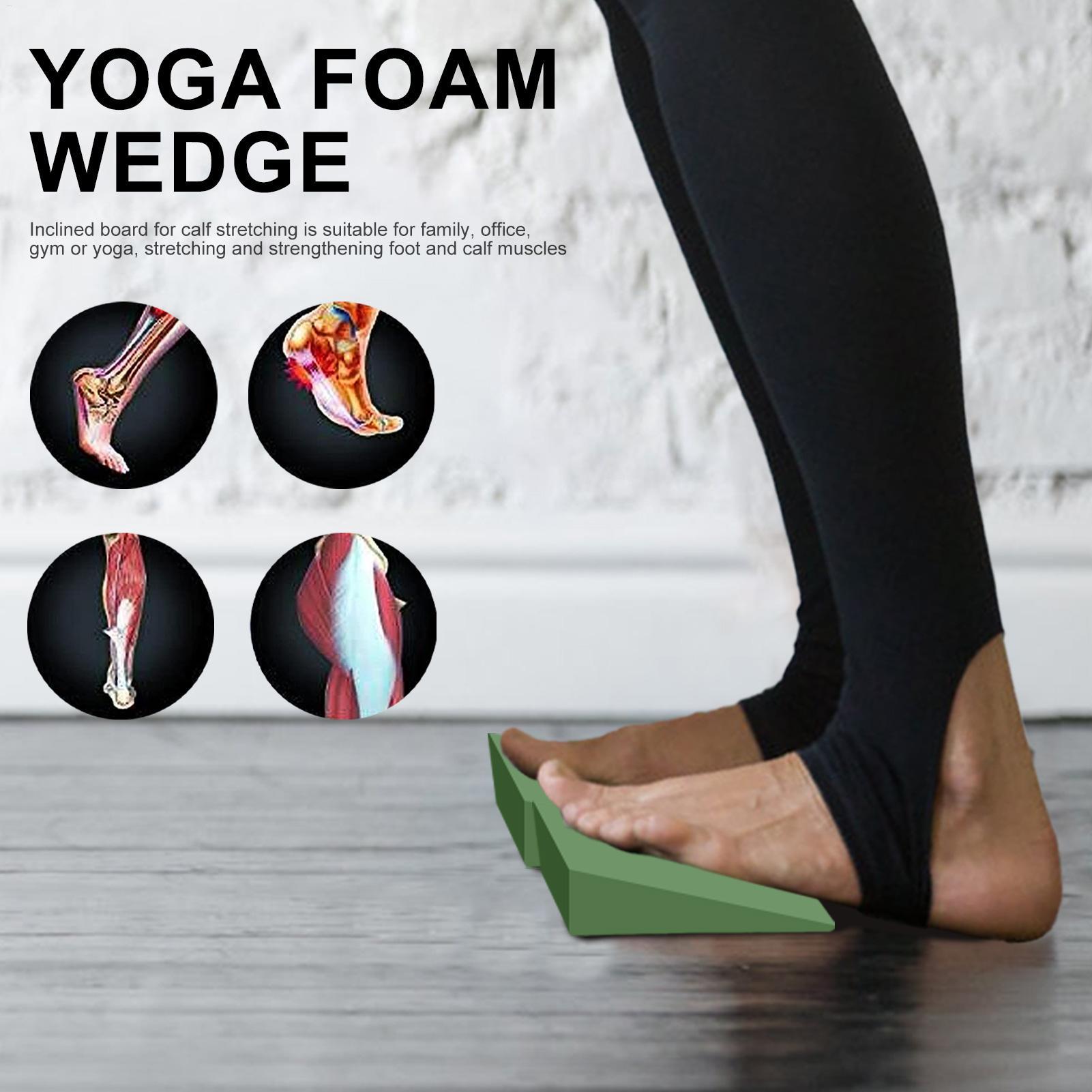 Yoga Wedge Blocks EVA Foam Yog - Pilates Yoga Block Exercises 评论和价格