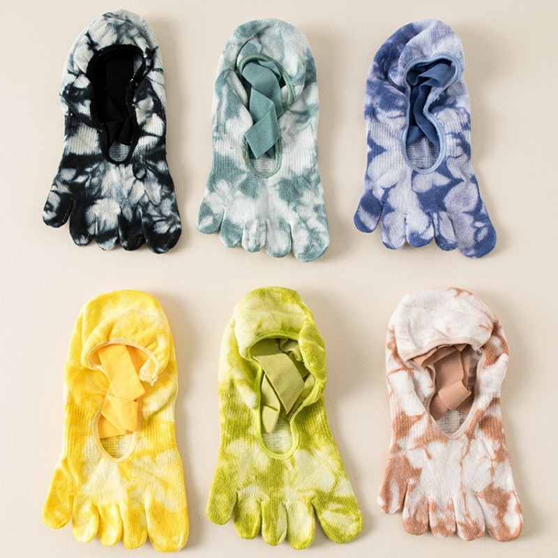 Women Five Toe Socks Women Bac - Pilates Yoga Workout 评论和价格