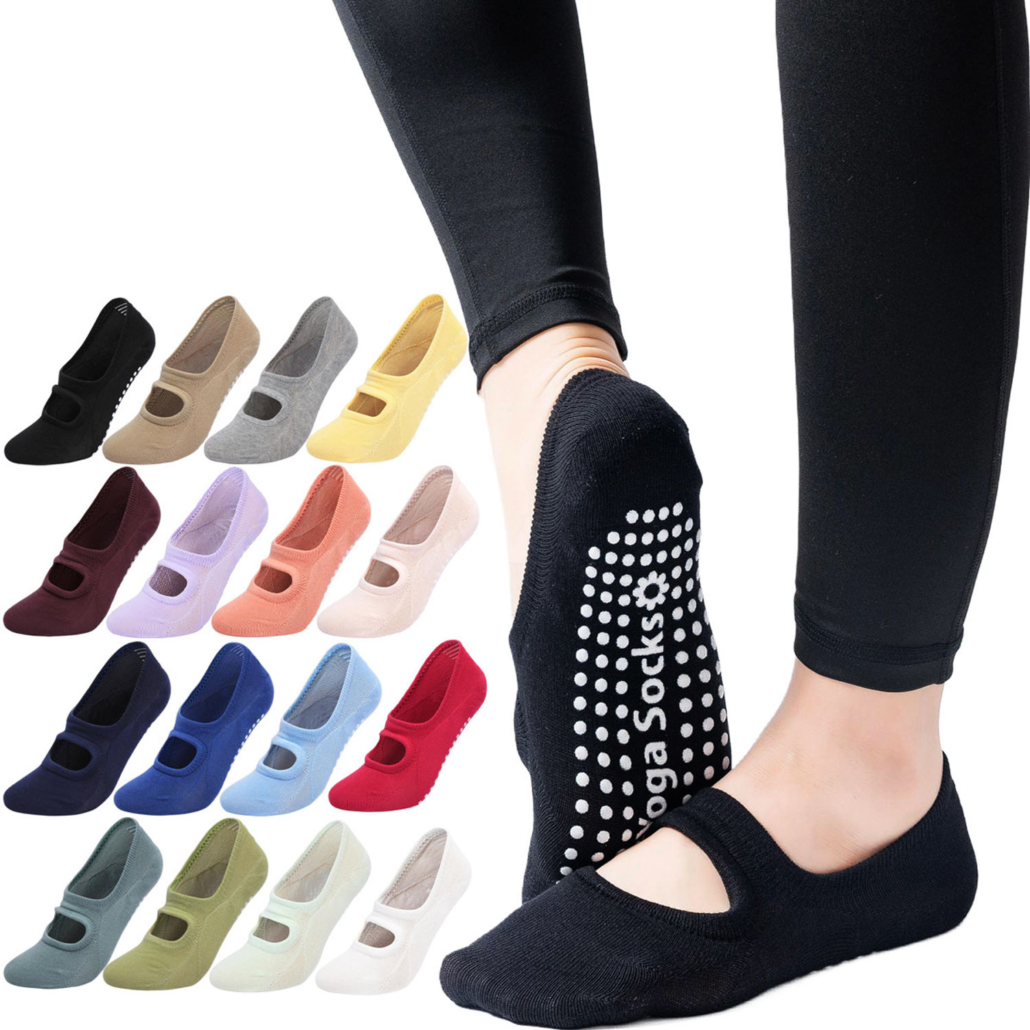 High Quality Women Yoga Socks  - Pilates Yoga Gym 评论和价格