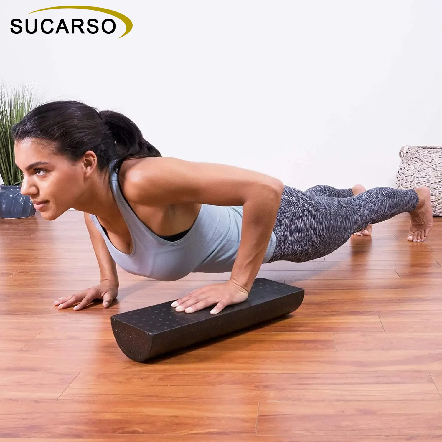 New Half Round Epp Foam Roller - Pilates Yoga Block Exercises 评论和价格