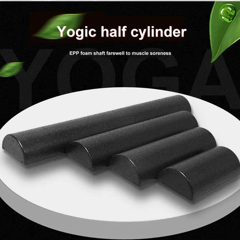New Half Round Epp Foam Roller - Pilates Yoga Block Exercises 评论和价格