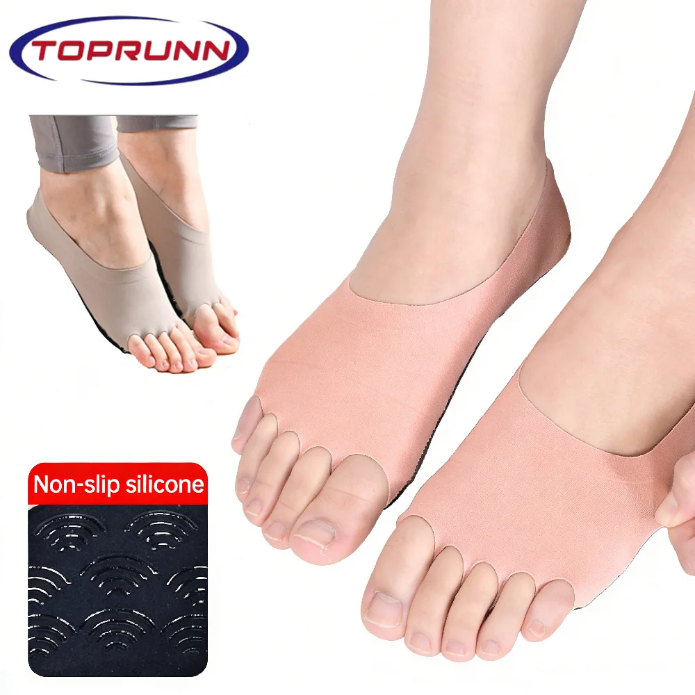 1Pair Toeless Yoga Socks for W - Pilates Yoga Ballet 评论和价格