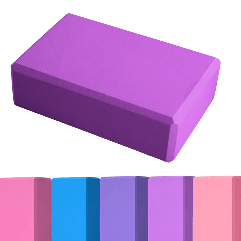1PC Yoga Building Blocks Cubes - Pilates Yoga Block Exercises 评论和价格