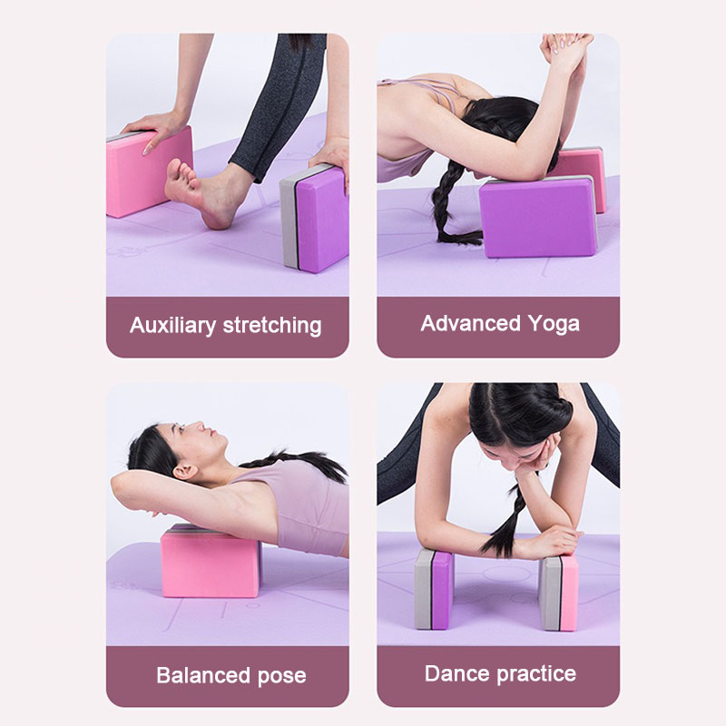 1PC Yoga Building Blocks Cubes - Pilates Yoga Block Exercises 评论和价格