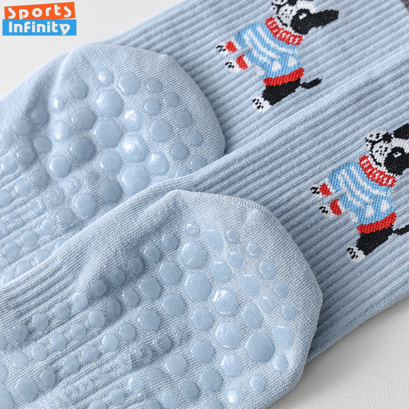 Cute Dog Print Yoga Socks Anti - Pilates Yoga Workout 评论和价格