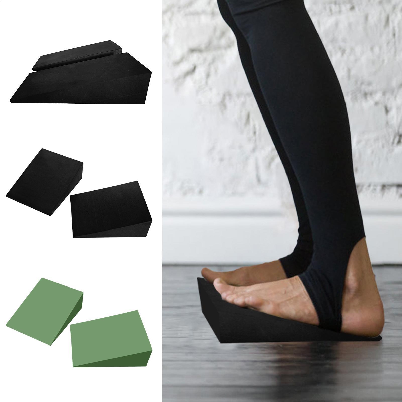 1Pairs Yoga Wedge Blocks EVA F - Pilates Yoga Block Exercises 评论和价格