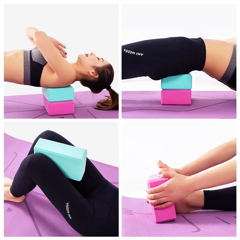 Yoga Blocks Gym Foam Brick Pil - Pilates Yoga Block Exercises 评论和价格