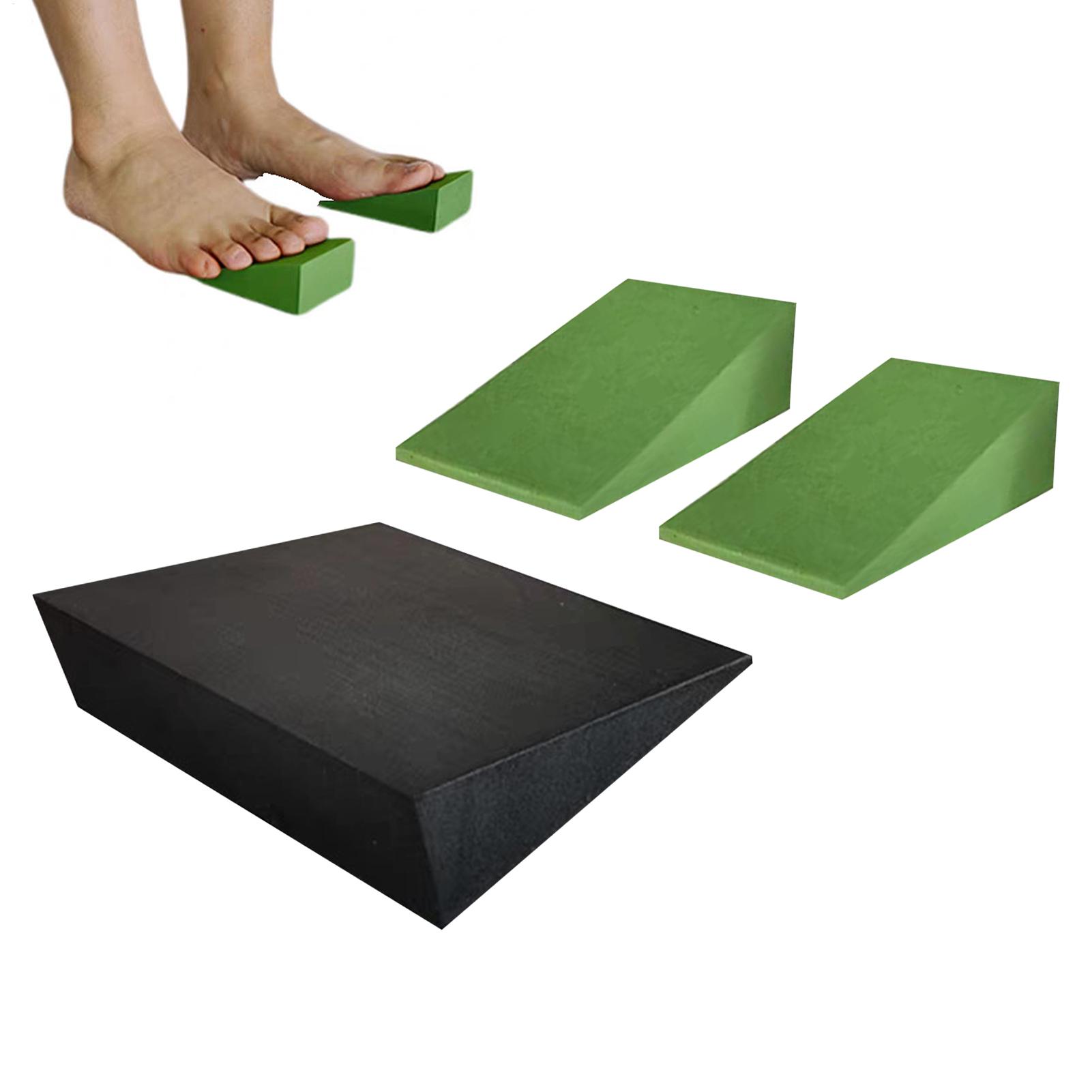 3Pcs Yoga Wedge Blocks EVA Foa - Pilates Yoga Block Exercises 评论和价格