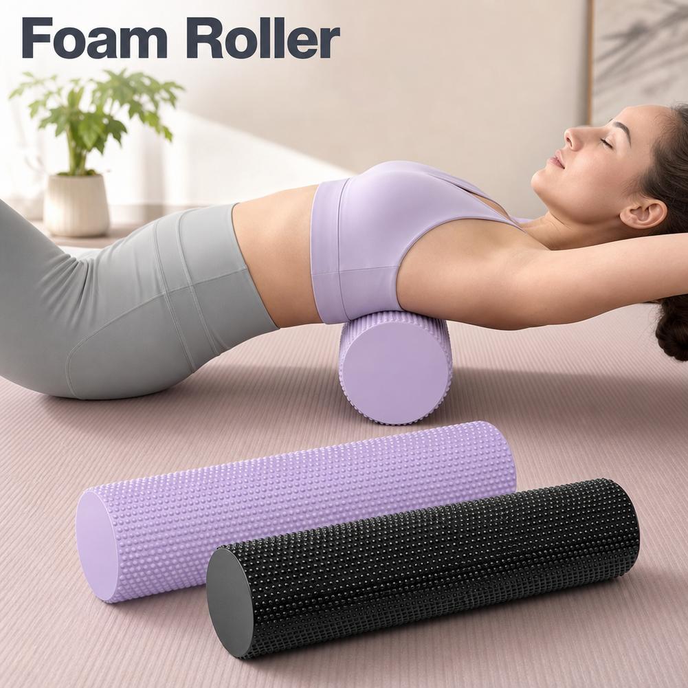 EVA Yoga Foam Roller High Dens - Pilates Yoga Workout 评论和价格