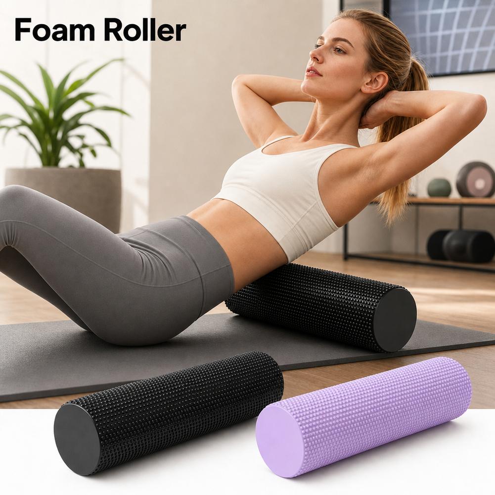 EVA Yoga Foam Roller High Dens - Pilates Yoga Workout 评论和价格