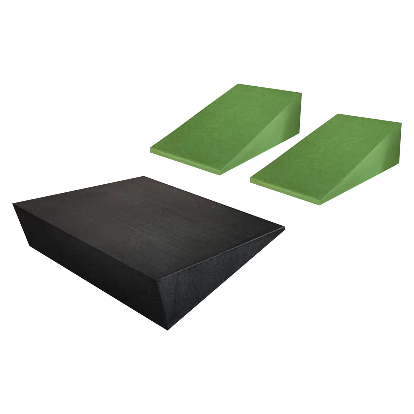 3Pcs Yoga Wedge Blocks EVA Foa - Pilates Yoga Block Exercises 评论和价格