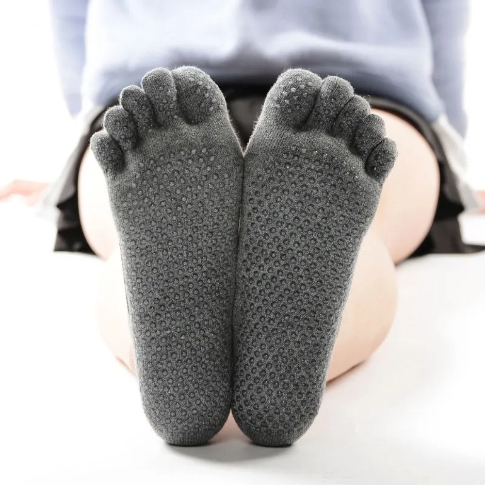 Women's Five Toe Yoga Socks wi - Pilates Yoga Workout 评论和价格