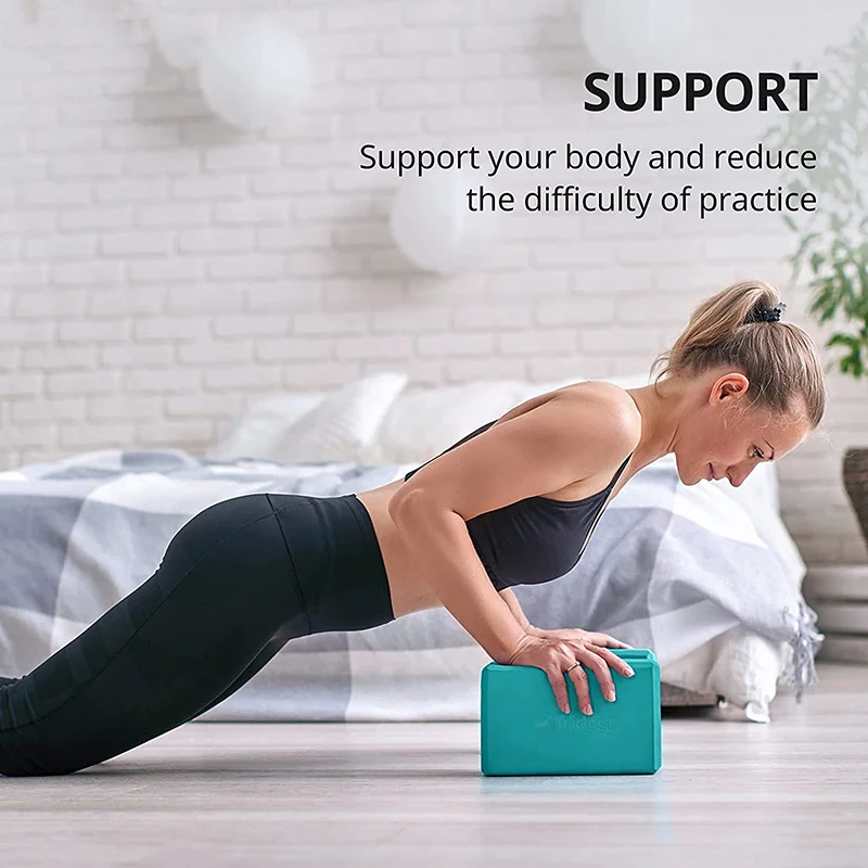 Yoga Building Blocks Cubes Pil - Pilates Yoga Block Exercises 评论和价格
