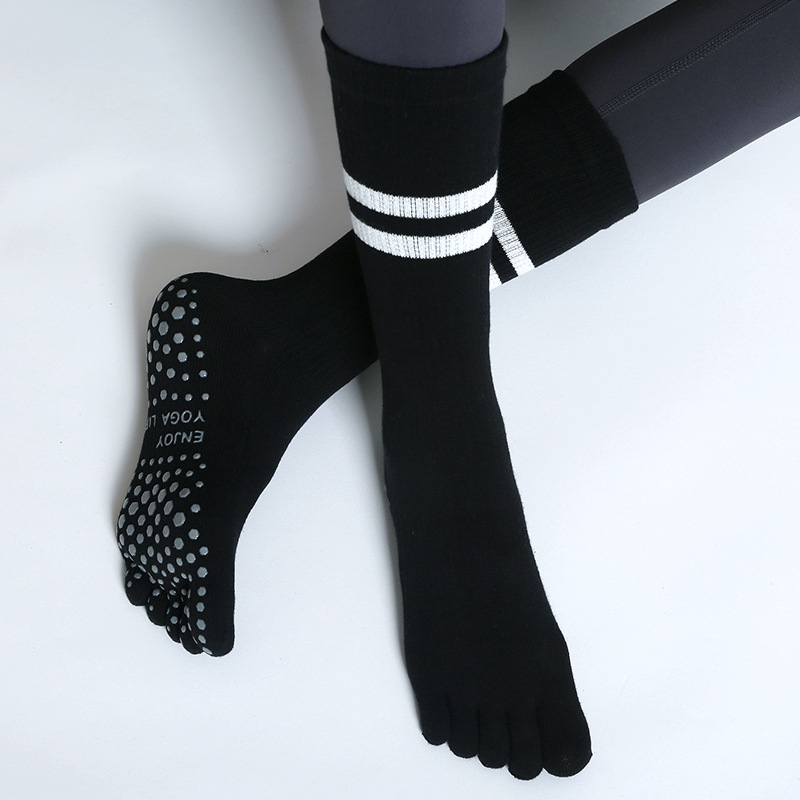 Women Non-slip Five Fingers Yo - Pilates Yoga Ballet 评论和价格