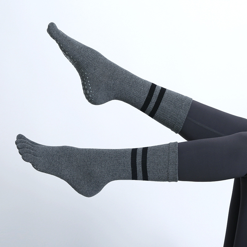 Women Non-slip Five Fingers Yo - Pilates Yoga Ballet 评论和价格