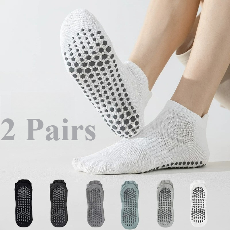 2/1Pairs Men Silicone Anti Sli - Pilates Yoga Gym 评论和价格