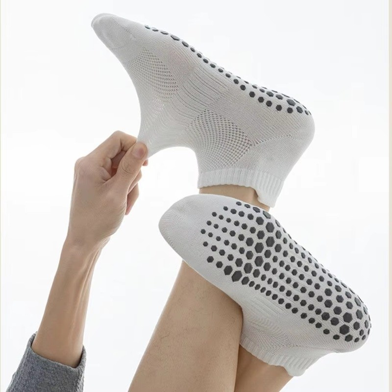 2/1Pairs Men Silicone Anti Sli - Pilates Yoga Gym 评论和价格